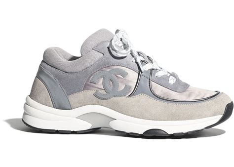 grey and black chanel sneakers|Chanel sneakers buy online.